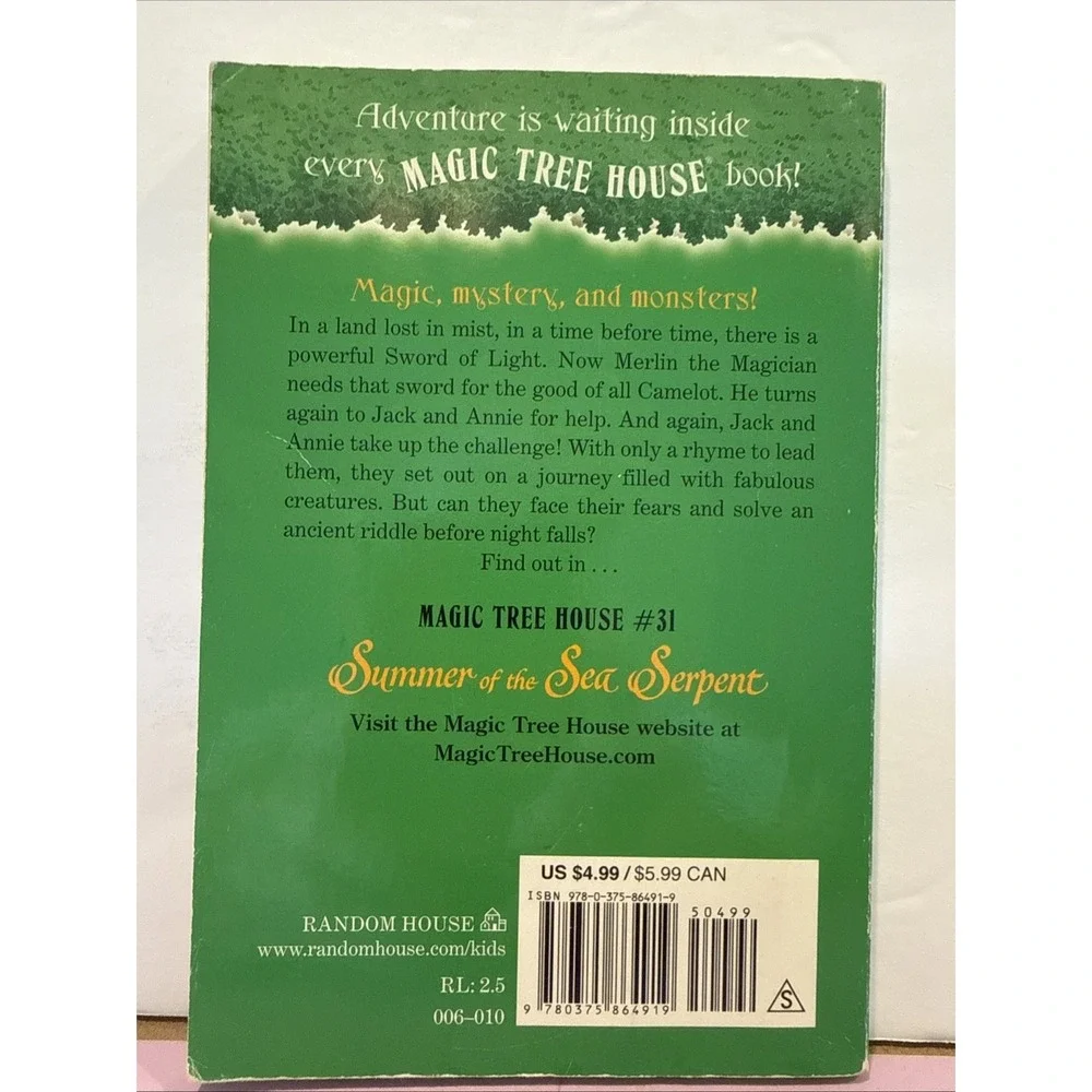 Magic Tree House #31: Summer of the Sea Serpent‎ by Mary Pope Osborne
